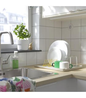 آبچکان ۲ طرفه ایکیا مدل RINNIG رنگ سفید