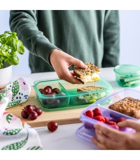 ست ۲ تایی ظروف نگهدارنده غذا ایکیا مدل PRUTA