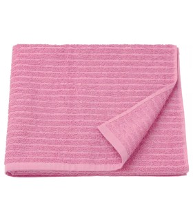 حوله ایکیا مدل VÅGSJÖN رنگ صورتی سایز  70x140