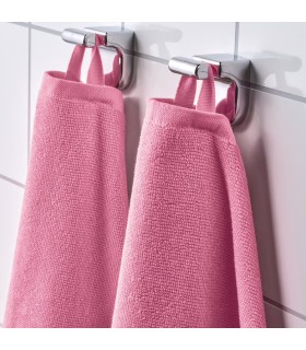 حوله ایکیا مدل VÅGSJÖN رنگ صورتی سایز  70x140