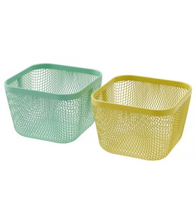 ست ۲ تایی بسکت ایکیا مدل IKEA 365+ سایز 14x14x10