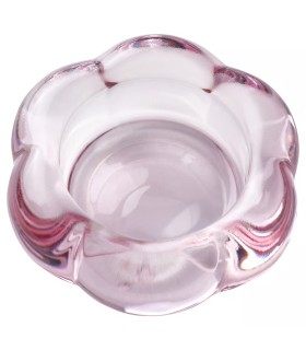 جا شمعی ایکیا مدل BLADFÅGEL صورتی