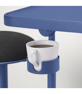 میز لپ تاپ ایکیا مدل  BJÖRKÅSEN رنگ آبی