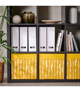 جعبه ارگانایزر ایکیا مدل DRONA رنگ زرد