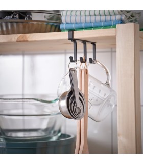 آویز گیره ایی کابینت ایکیا مدل PÅLYCKE رنگ مشکی