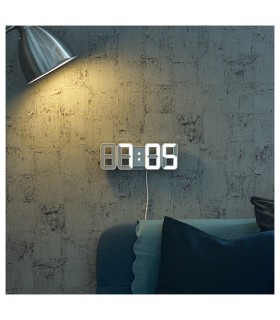 ساعت دیجیتال سه بعدی رو میزی ایکیا مدل NOLLÅTTA