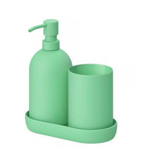 ست ۳ تایی سرویس بهداشتی ایکیا مدل GANSJÖN سبز