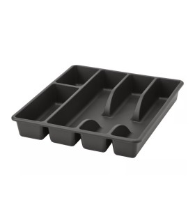 جا قاشقی ایکیا مدل SMÄCKER سایز 31x26 زغالی