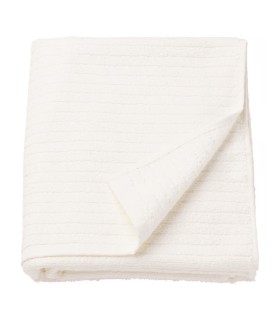 حوله ایکیا مدل VÅGSJÖN رنگ سفید سایز 100x150