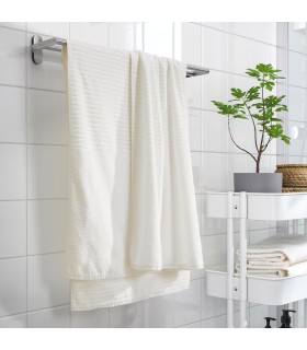 حوله ایکیا مدل VÅGSJÖN رنگ سفید سایز 100x150