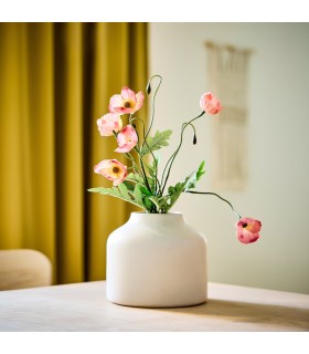 شاخه گل خشخاش ایکیا مدل SMYCKA نارنجی