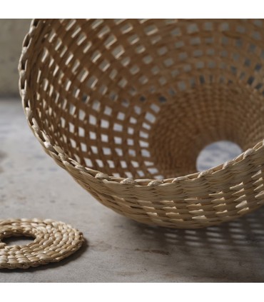 لوستر حصیری ایکیا مدل MÄVINN قطر 35