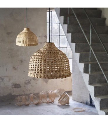 لوستر حصیری ایکیا مدل MÄVINN قطر 35