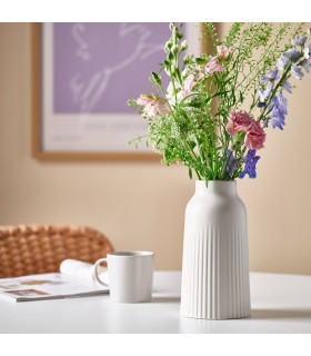 گلدان سرامیکی ایکیا مدل KAPKASTANJ سایز ۲۳