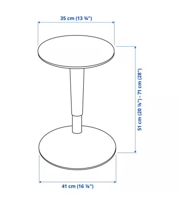 صندلی و چهارپایه ایکیا مدل NILSERIK