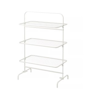 بند رخت سفید سه طبقه ایکیا مدل MULIG