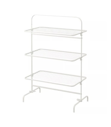 بند رخت سفید سه طبقه ایکیا مدل MULIG