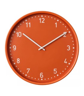 ساعت دیواری ایکیا مدل BONDIS نارنجی