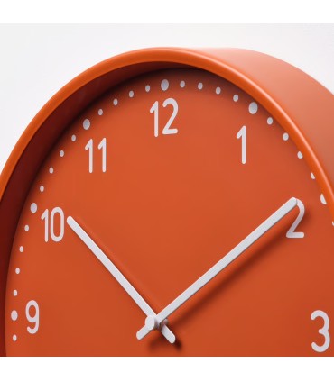 ساعت دیواری ایکیا مدل BONDIS نارنجی