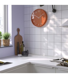ساعت دیواری ایکیا مدل BONDIS نارنجی