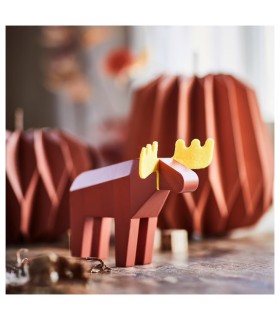 گوزن نارنجی دکوری ایکیا مدل HÖSTAGILLE