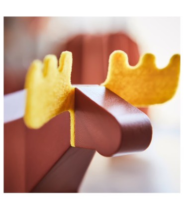 گوزن نارنجی دکوری ایکیا مدل HÖSTAGILLE