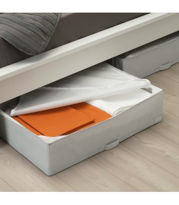 باکس ذخیره خاکستری ایکیا مدل STUK سایز 71x51x18