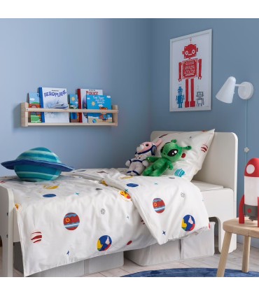 روتختی کودک ایکیا مدل BARNDRÖM سایز 110x125 طرح فضا