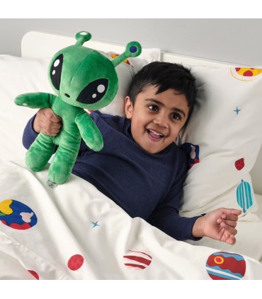 روتختی کودک ایکیا مدل BARNDRÖM سایز 110x125 طرح فضا