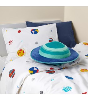 روتختی کودک ایکیا مدل BARNDRÖM سایز 110x125 طرح فضا