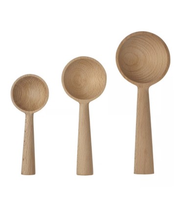 ست ۳ تایی قاشق چوبی ایکیا مدل FLODNEJONÖGA