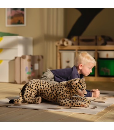 عروسک نرم یوزپلنگ ایکیا مدل SANDLÖPARE