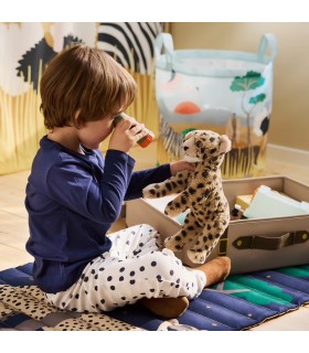 عروسک نرم بچه یوزپلنگ ایکیا مدل SANDLÖPARE