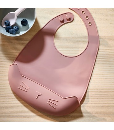 پیشبند نوزاد ایکیا مدل GULDVÄVARE صورتی