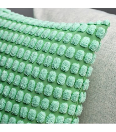 کاور کوسن ایکیا مدل SVARTPOPPEL رنگ سبز