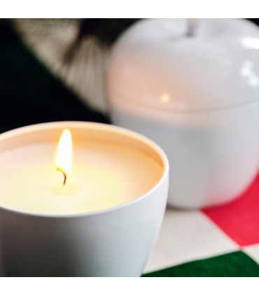 شمع معطر ایکیا مدل VINTERFINT سفید