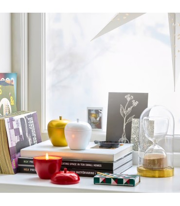 شمع معطر ایکیا مدل VINTERFINT سفید