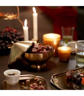 ظرف سرو طلایی ایکیا مدل GOKVÄLLÅ