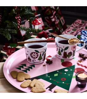 سینی گرد ایکیا مدل VINTERFINT قطر ۴۳ سانتی متر