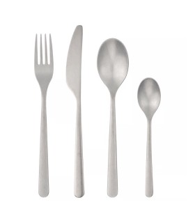 سرویس قاشق چنگال و کارد ایکیا مدل PRAKTBOTIA ست ۱۶ تایی