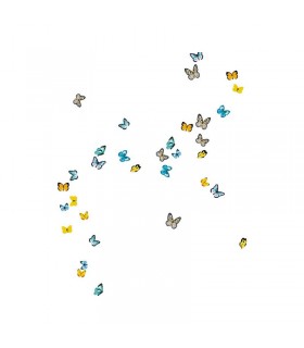 استیکر پروانه ایکیا مدل IKEA SLATTHULT