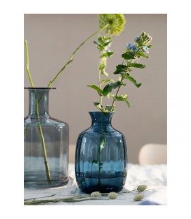 گلدان آبی ایکیا مدل TONSÄTTA سایز 21 سانتیمتری