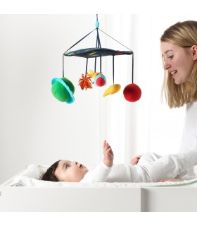 آویز عروسکی مخصوص گهواره نوزاد ایکیا مدل KLAPPA