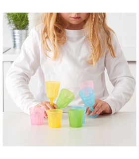 لیوان کودک ایکیا مدل DUKTIG بسته هشت تائی