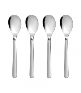 قاشق چای خوری استیل ایکیا مدل FÖRNUFT بسته چهارتایی