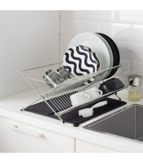 پد خشک کن ظرف ایکیا مدل NYSKÖLJD رنگ مشکی