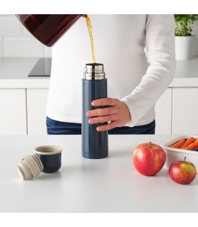 فلاسک استیل وکیوم ایکیا مدل HÄLSA رنگ آبی