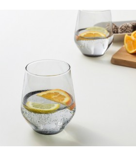 ست 4 تایی لیوان های ایکیا مدل IVRIG دودی رنگ