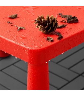 میز تحریر کودک ایکیا مدل MAMMUT رنگ قرمز