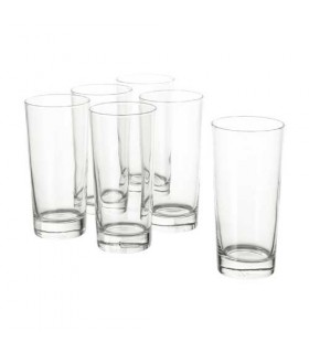 لیوان شفاف ایکیا مدل GODIS بسته 6 تایی